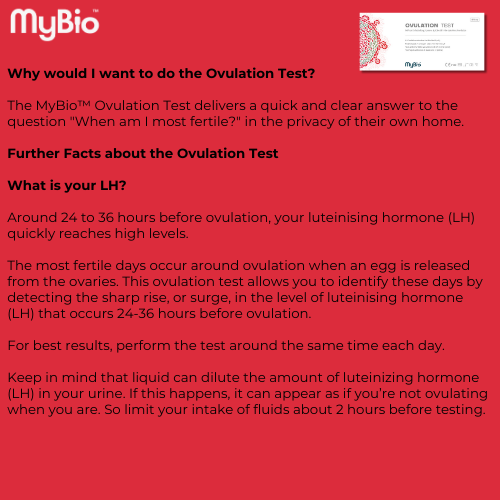 MyBio Ovulation Rapid Test