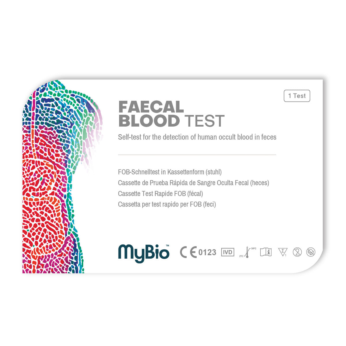 MyBio Faecal Blood Rapid Test