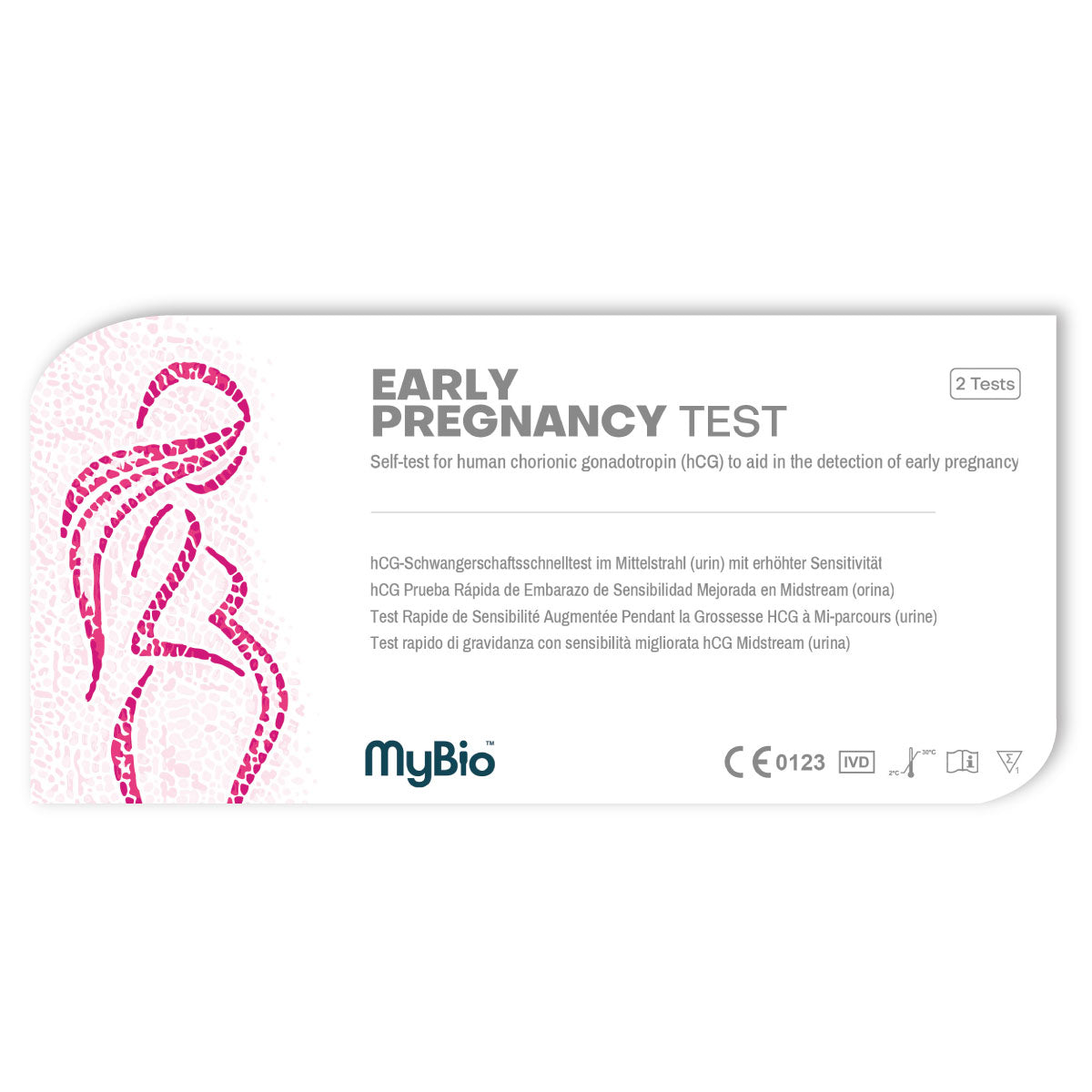 MyBio Enhanced Sensitivity Pregnancy Rapid Test